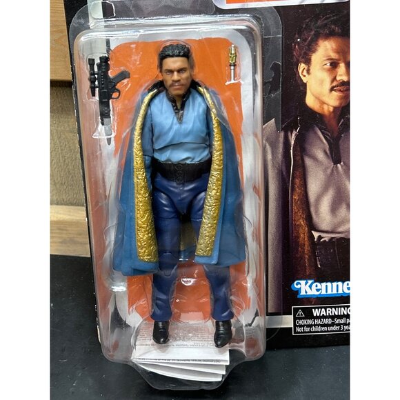 Star Wars Black Series Lando Calrissian 40th Anniversary Action Figure Kenner 4" - Picture 3 of 6